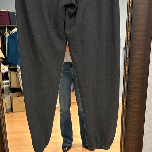 Aviator Nation Black Joggers with Rainbow Heart - Picture 4 of 10